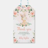 Bunny verjaardagscadeau Label Cadeaulabel (Voorkant)