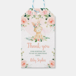 Bunny verjaardagscadeau Label Cadeaulabel