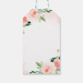 Bunny verjaardagscadeau Label Cadeaulabel (Achterkant)