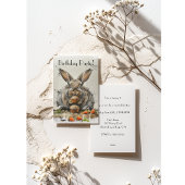 Bunny Verjaardagsfeestje Feestdagenkaart