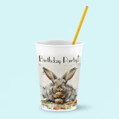 Bunny Verjaardagsfeestje Papieren Bekers