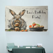 Bunny Verjaardagsfeestje Spandoek (Beurs)