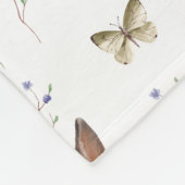 Bunny viert paasdag met botervlies fleece deken (Hoek)