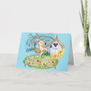 Bunny viert Pasen Kaart