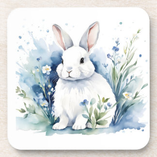 Bunny voor Pasen Bier Onderzetter