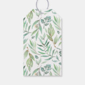 Bunny Vriend Kinder Klaslokaal Valentijnse  Party Cadeaulabel (Achterkant)