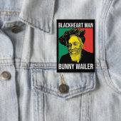 Bunny Wailer Reggae Legend Rasta Jamaika Roots  Button (Insitu)