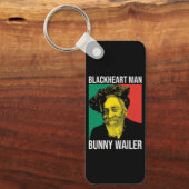 Bunny Wailer Reggae Legend Rasta Jamaika Roots  Sleutelhanger (Voorkant)