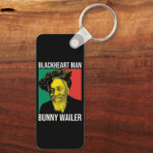 Bunny Wailer Reggae Legend Rasta Jamaika Roots  Sleutelhanger (Achterkant)