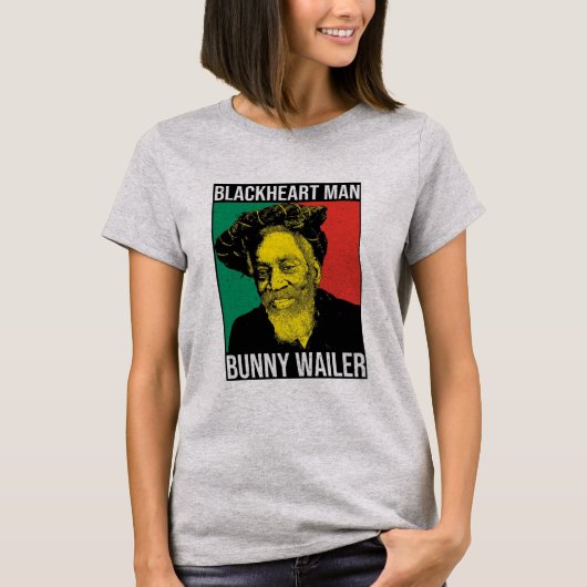 Bunny Wailer Shirt Reggae Rasta Jamaika Roots (Voorkant)