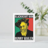 Bunny Wailer Shirt Reggae Rasta Jamaika Roots  Briefkaart (Staand voorkant)