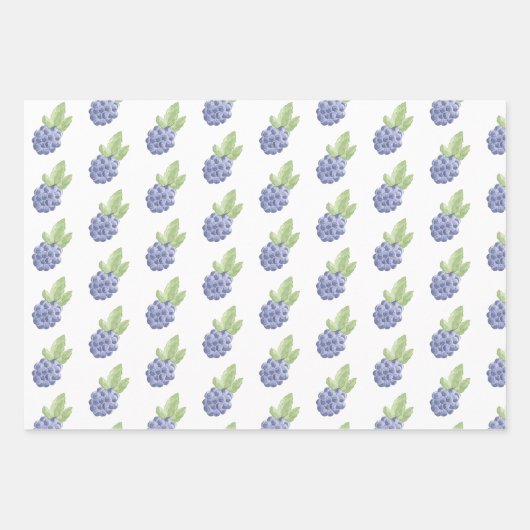 Bunny waterverf Spring berry Inpakpapier Vel (Voorkant 2)