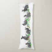 Bunny Weide Body Kussen (kies kleur) (Voorkant Verticaal)