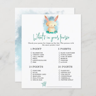 Bunny Whats in je baby shower