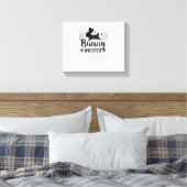 Bunny Whisperer Funny Rabbit Graphic Canvas Afdruk (Insitu (Slaapkamer))