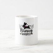 Bunny Whisperer Funny Rabbit Graphic Koffiemok (Center)