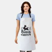 Bunny Whisperer Funny Rabbit Graphic Schort (Gedragen)
