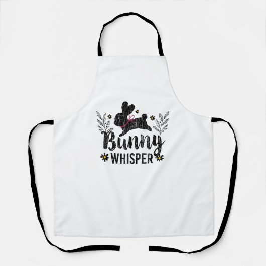 Bunny Whisperer Funny Rabbit Graphic Schort (Voorkant)