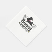Bunny Whisperer Funny Rabbit Graphic Servet (Hoek)
