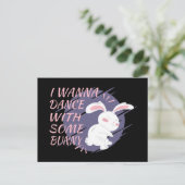 Bunny wil dansen met Dance Partner Briefkaart (Staand voorkant)