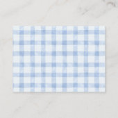 Bunny Wishes & Baby Kisses Diaper Raffle for Baby Informatiekaartje (Achterkant)