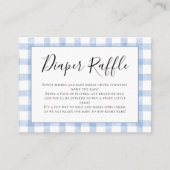 Bunny Wishes & Baby Kisses Diaper Raffle for Baby Informatiekaartje (Voorkant)