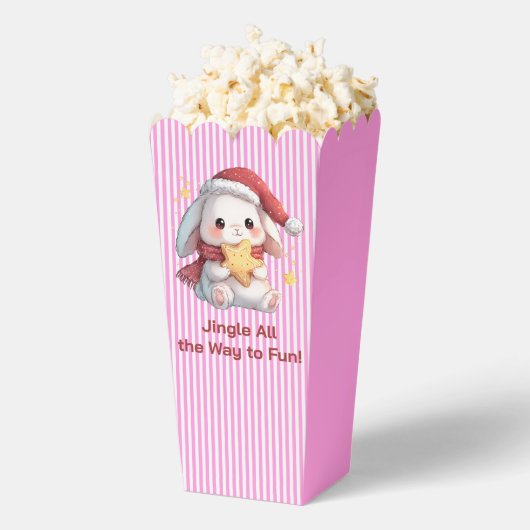 Bunny with Star Cookie Bedankdoosjes (Popped)