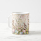 Bunny Wonderland Treasures: Floral Fantasy Edition Koffiemok (Voorkant links)