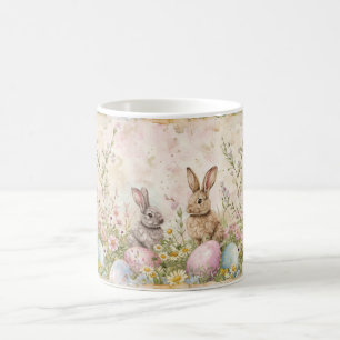 Bunny Wonderland Treasures: Floral Fantasy Edition Koffiemok
