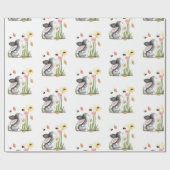 Bunny Wrapping Paper Cadeaupapier (Vlak)