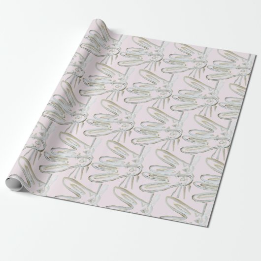 Bunny Wrapping Paper Cadeaupapier (Uitgerold)