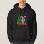 Bunny Xmas Tree Lighting Santa Hat Bunny Christmas Hoodie<br><div class="desc">Bunny Xmas Tree Lighting Santa Hat Bunny Christmas</div>