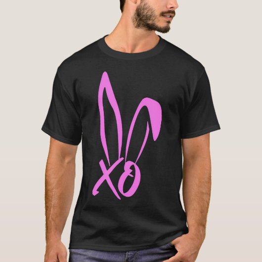 Bunny Xo Bunny Girl Bunnies Funny T-shirt (Voorkant)