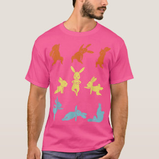 Bunny Yoga Rabbit Breeder Veterinarian Zookeeper T-shirt