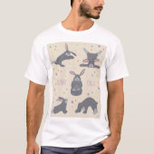Bunny Yoga T-shirt (Voorkant)