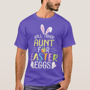 Bunny zal de prijs voor paaseieren Snoep gelukkig T-shirt