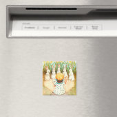  Bunny zingt met paasbegroeting Magneet (Insitu (Vaatwasser))