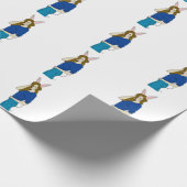 bunnygirl cadeaupapier (Hoek)