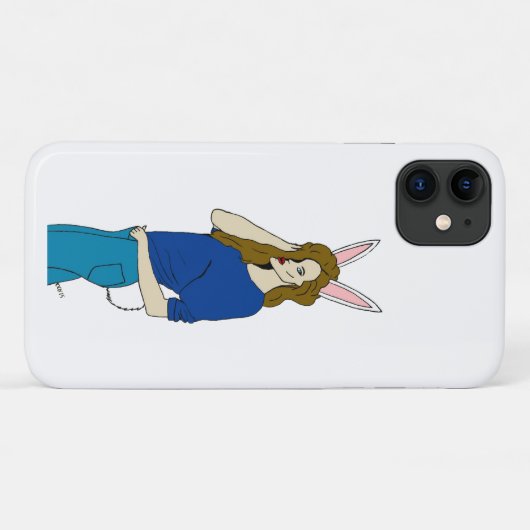 bunnygirl Case-Mate iPhone case (Achterkant (horizontaal))