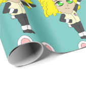 bunnygirl chibi cadeaupapier (Rol Hoek)