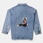 bunnygirl denim jacket (Achterkant)