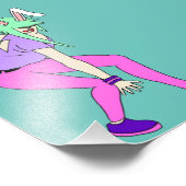 bunnygirl foto afdruk (Hoek)