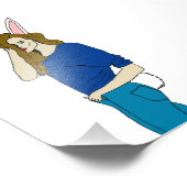 bunnygirl foto afdruk (Hoek)