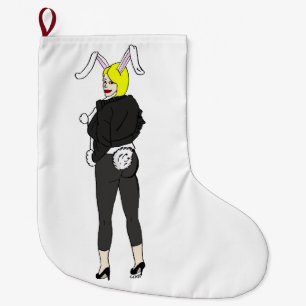 bunnygirl grote kerstsok