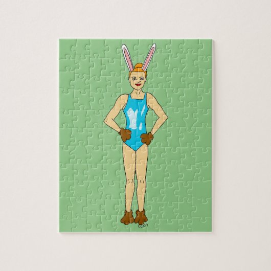 bunnygirl  legpuzzel (Verticaal)