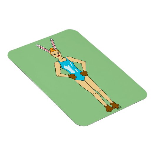 bunnygirl magneet (Rechterzijde)