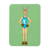 bunnygirl magneet (Verticaal)