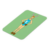 bunnygirl magneet (Linkerzijde)