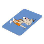 bunnygirl magnet magneet (Linkerzijde)