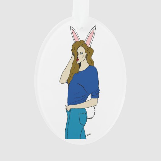 bunnygirl ornament (achterkant)